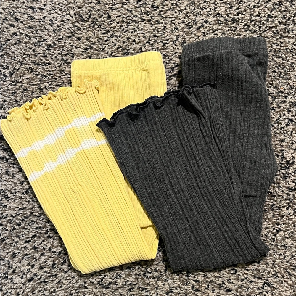 Lot Old Navy Ribbed Flare Leggings